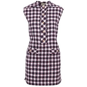 Authentic GUCCI Check Tweed Tunic Dress - NWT - Size 38 IT / 2 US (XS)